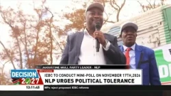 National Liberal Party calls for political tolerance among candidates in Migwani ward by-election