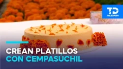 Marigold arrives in the kitchen: sweet and savory dishes created in Xochimilco