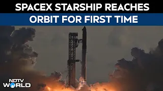 SpaceX Starship Reaches Orbit For First Time, Deploys 26 Starlink Satellites