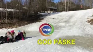 Påske vignett 5 akebakke