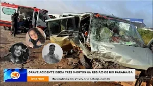 Grave acidente deixa três mortos na região de Rio Paranaíba