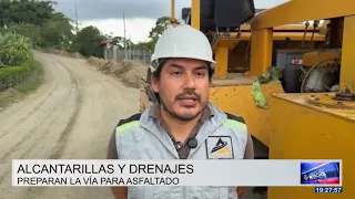 PROGRESS ON THE ALLURIQUÍN - LA FLORIDA ROAD