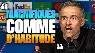 LUIS ENRIQUE RAVES about his PLAYERS after PSG'S GOAL FEST!