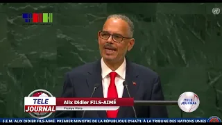 ONU /  81e session de l’Assemblée générale /Intervention du Premier ministre Alix Didier Fils-Aimé