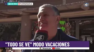 A tourist teared up while describing the people of Jujuy: "The quality of the people moves me"
