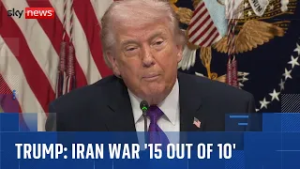 Трамп заявил, что оценил бы войну с Ираном на 15 из 10.