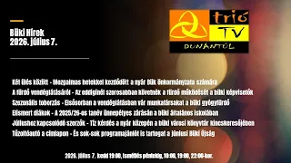 Büki Hírek 2026. július 7.