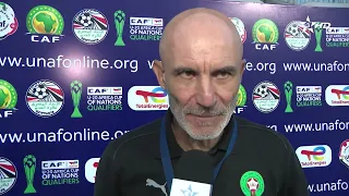 لودوفيك باطيلي، مدرب المنتخب الوطني لأقل من 20 سنة: «أعتقد أن حديثنا بين الشوطين،