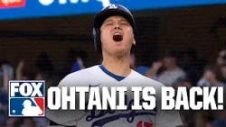 OHTANI IS BACK! 💥 Shohei Ohtani DEMOLISHES a three-run home run in NCLS Game 4