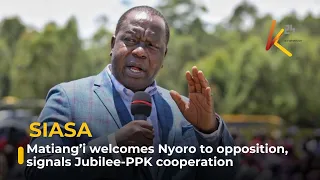Matiang’i welcomes Nyoro to opposition, signals Jubilee-PPK cooperation