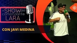 JAVI MEDINA and his white cat on The Comandante Lara Show