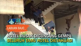 Flores Earthquake Damages Hotel in Labuan Bajo