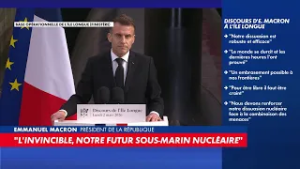 Emmanuel Macron : «J'ai ordonné d'augmenter le nombre de têtes nucléaires de notre arsenal»