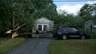 Severe storm damages Cape Elizabeth home