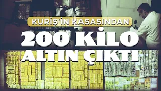 Alihan Kuriş criminal organization investigation: 200 kg of gold of unknown origin discovered