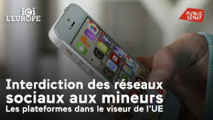 Interdiction des réseaux sociaux aux mineurs : les plateformes dans le viseur de l'UE