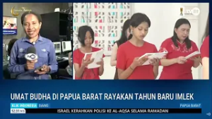 Umat Budha Di Papua Rayakan Tahun Baru Imlek