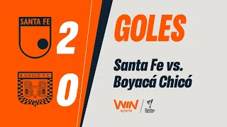 Santa Fe vs. Bayacá Chicó (goles) | Liga BetPlay Dimayor 2026-2 | Fecha 4