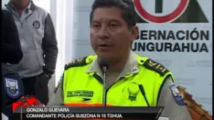 OPERATIVOS POLICIALES EN AMBATO