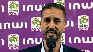 Statement by coach Mimoun Mokhtari after leading Union Touarga to secure its spot in the First Na...