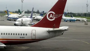 Six people injured after fire breaks out at Lagos international airport