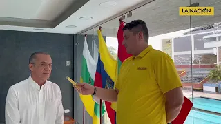 New Inderhuila Director Carlos Rodríguez Mora speaks with LA NACIÓN