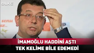 Imamoglu Crossed the Line! He Couldn't Say a Word to the Whistleblowers