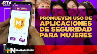 Capacitan a mujeres sobre aplicaciones de seguridad y redes de apoyo