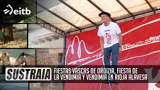 SUSTRAIA: Ordizia Basque Festival, Wine Harvest Festival and Vintage in Rioja Alavesa