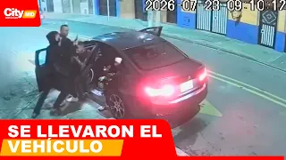 Three men ambushed a family to STEAL their car in Bogotá | CityTv | ArribaBogotá