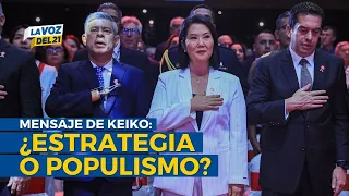 Fernando Tincopa analyzes Keiko's message: "We shouldn't underestimate the Fujimorist strategy"