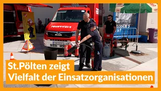 St.Pölten zeigt Vielfalt der Einsatzorganisationen