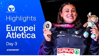 FANTINI SILVER: European medal hat-trick. FOLORUNSO fifth | HIGHLIGHTS | 2026 European Athletics ...
