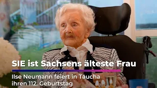 Saxony's oldest woman turns 112