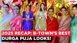 Best of Durga Puja 2025: Kajol, Alia Bhatt, Rani Mukerji, Priyanka Chopra FLAUNT their 'Desi' looks!