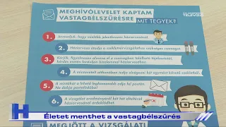 Életet menthet a vastagbélszűrés – ZTV Híradó 2026-08-07