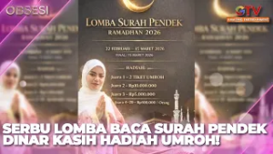 SERBU! LOMBA BACA SURAH PENDEK. DINAR KASIH HADIAH UMROH GRATIS | OBSESI