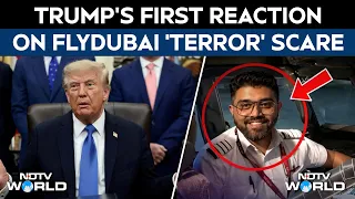Flydubai Flight | Trump's First Reaction On Cockpit Clash, Praises 'Hero' Indian Pilot & Passenger