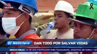 Who were the heroes amidst the earthquake tragedy? –El Noticiero Midday Edition 07/01/26