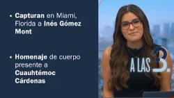 Detienen a Inés Gómez Mont y homenaje a Cuauhtémoc Cárdenas | A Las Tres - 30 de octubre 2026