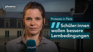 Schulproteste in Paris: Julia Borutta zur aktuellen Lage und möglichen Gründen