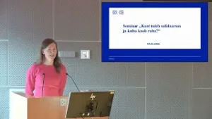 Seminar „Kust tuleb solidaarsus ja kuhu kaob raha“