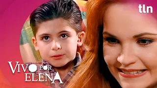 Silvia reunites with her son Juanito | Vivo por Elena Episode 33 | tlnovelas