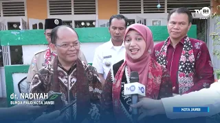 JAMBI TODAY | Ministry of Primary and Secondary Education Distributes Book Aid in Jambi City#TVRI...