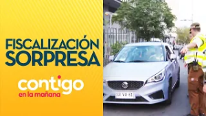 RETIRAN VEHÍCULOS: Estricta fiscalización de autos en Estación Central - Contigo en la Mañana