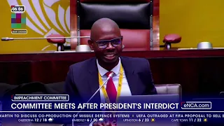 Impeachment Committee meets amid Phala Phala legal battle