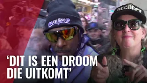 Mara wordt gek wanneer ze Snoop Dogg in levenden lijve tegenkomt