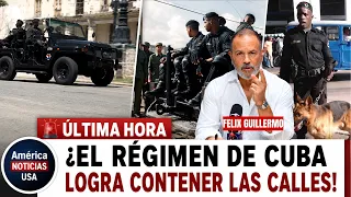 ¡EL RÉGIMEN LOGRA CONTENER LAS CALLES! Protestas caen en Cuba mientras crisis eléctrica bate récords