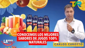 CONOCEMOS LOS MEJORES SABORES DE JUGOS 100% NATURALES CON CARLOS CUROTTO | LA ONCE EN EL 14