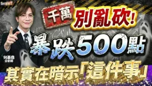 【千萬別亂砍！暴跌500點 其實在暗示「這件事」】何基鼎分析師 2026.02.05
